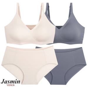 비너스자스민 소프트 터치 풀컵 끈런닝형 탑브라 세트 jstA032