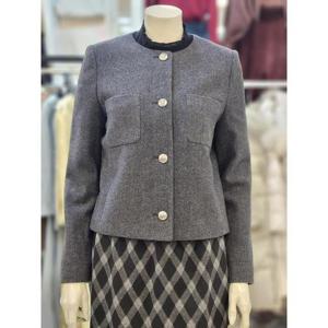 SOUP 세이브존07 노카라 트위드 자켓 SBAJKM5