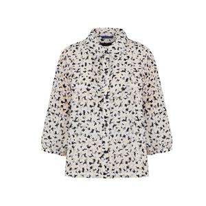 올리비아하슬러 플라워프린트 블라우스_OHEFBL101