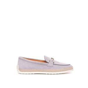 토즈 미니 버클 스트랩 스웨이드 로퍼 XXW92K0HZ00D8WB416 Purpl