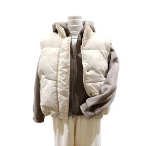 [비지트인뉴욕]하이넥 패딩 베스트 VBAPA60