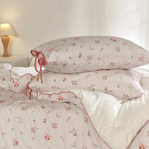 [파르페by알레르망] 헤이즐 알러지케어 밍크극세사 다운필 차렵이불패드세트 K