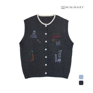 [미니마리] 뮤지엄니트베스트 (MMA3VT15)