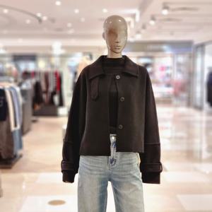 [제시뉴욕] 알렉시스앤 베이직 오버핏 모직코트 BFW5SNHL8620