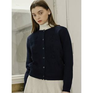 [요이츠]플라워 자수 울 블렌드 가디건(2colors)_YJ10WQKCD30