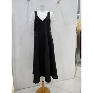 [나인스텝]플레어멜빵원피스  N25NO5302BK_JJ