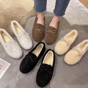 모카신 LK602 양털 데일리 로퍼 털안감 여자신발 편한