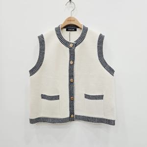 [포커스]줄끈밍크조끼 FW5J3VT3119IV_SH