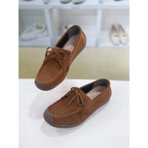 [코디엘루]소가죽 리본장식 여성 데일리 로퍼 2.5cm CDMD500827