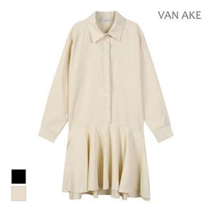 [반에이크]MARIO밑단 플레어 셔츠 원피스_VB3YOPM302Z