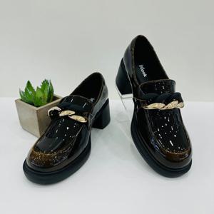 [무크]여성 에나멜 청키 로퍼 6522251L