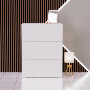 [데코라인] 메시 800 3단 서랍장(착불)