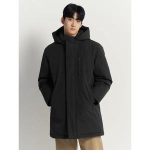 [빈폴멘] 논퀼팅 롱 다운 재킷  블랙 (BC5Y38C285)