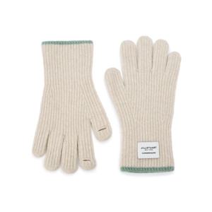 [질스튜어트 핸드백] JAGV5F621 [핑거홀장갑] 아이보리 울캐시미어혼방 라인 배색 핑거홀 장갑