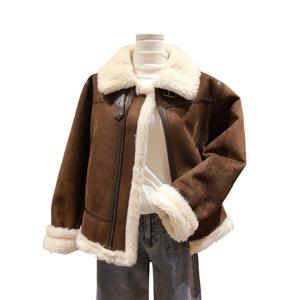 [비지트인뉴욕]스웨이드 무스탕 자켓 VBCMU901