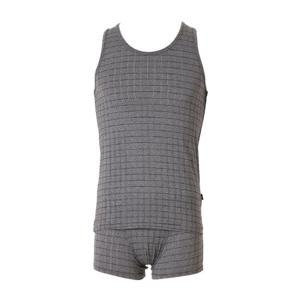 와코루 매끄러운 촉감과 뛰어난 신축성 좋은 남성런닝드로즈세트(WMV2443RMP2443)