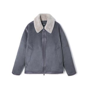 [애드호크]남성 페이크 스웨이드 오버핏 무스탕 HBBMU40_DJ