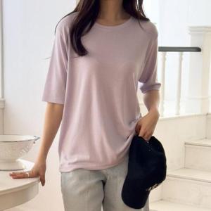 빅사이즈 505 고퀄실키촉감반팔티셔츠 DRDU461