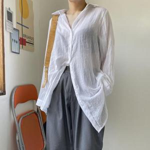 빅사이즈 506 썸머아사면카라셔츠 DIRP456