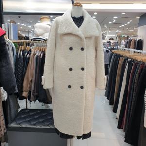 [SI][행복한백화점][SI] 양털더블  롱코트  SLHZZ86340