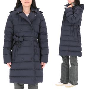 구스다운 8110314 W KENT 버버리 켄트 여성 벨티드 패딩자켓 점퍼 코트