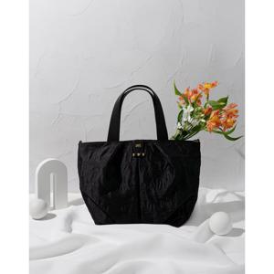 [닥스ACC][닥스핸드백][쇼핑백동봉]블랙 플라워 패턴 원단 토트 겸 크로스백DCBA6E502