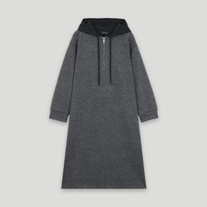 [코데즈컴바인] 패딩 후드 반집업 롱원피스 (CKD-TO381WB)