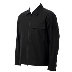25FW 1200018 WEATHERPROOF COTTON CANVAS_STONE ISLAND GHOST OVERSHIRT (K2S15 1200018 S00F1 V0029) (웨더프루프 코튼 캔버스_스톤 아일랜드 고스트 오버셔츠)