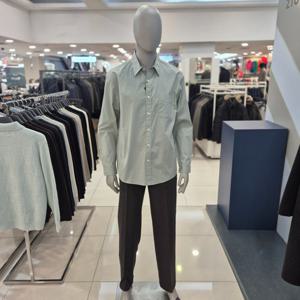 [지오지아]2025년F/W포켓디테일 세미오버핏포플린셔츠AAF4WC1101