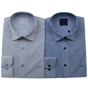 [예작]YJFSBS168_신축성있는 스판 스트라이프 슬림긴소매