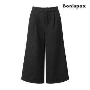 [보니스팍스(여성의류)]와이드 기모 큐롯 팬츠 XPBPT012M0