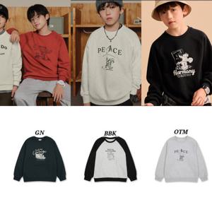 [폴햄키즈]공용 라이트기모폴키베어맨투맨 pkf4tr3013 DG