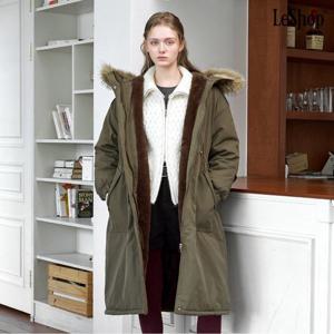 [르샵]퍼 스트링 롱 야상 점퍼 (DP4JJ033A)