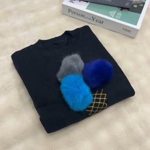 [올리비에스클로젯] 라쿤폼폼 아이스크림 니트_O2512KN629D