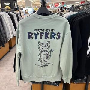 서드케이 HC04 기모맨투맨 MP4-TU876(민트)