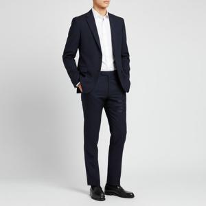 THOM BROWNE 4바 스트라이프 플레인 위빙 울 슬랙스 (MTC001A 06146 420)