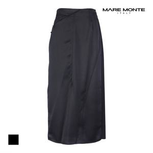 [마레몬떼][마레몬떼] 뒷밴딩 새틴 스커트_M242MSK08S0
