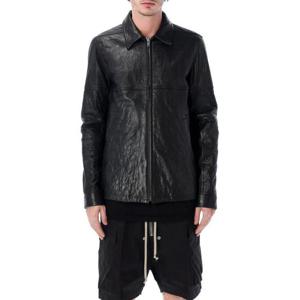 릭 오웬스 가죽 자켓 RU01F2764LBE 09 Nero