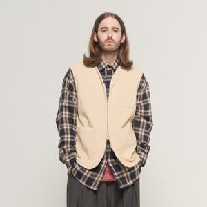 [카고브로스]CORDUROY AMEKAJI POCKET VEST (BEIGE)
