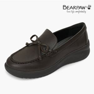 [베어파우(슈즈)]여성 MIKA 미카 리본 포인트 키높이 로퍼 (K3023004RC-W-EGR)