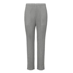 플리츠 플리즈 이세이 미야케 여성 그레이 베이직 팬츠 PP59JF11