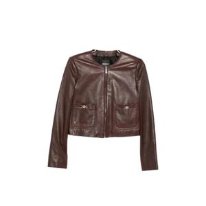 베르사체 레더 집업 재킷 10225961A16236