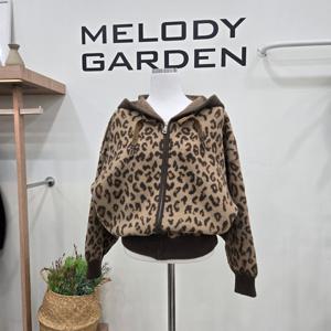 [멜로디가든]레오파드 후드점퍼 M25WAJ109_SH