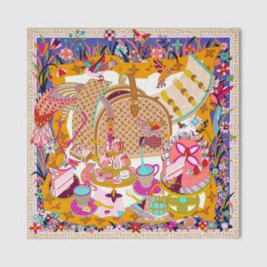 루이비통 스카프 피크닉 스퀘어 90 모노그램 M96463