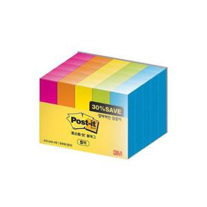 포스트잇 3M 미니 메모 종이 플래그 알뜰팩 670 5AN 5