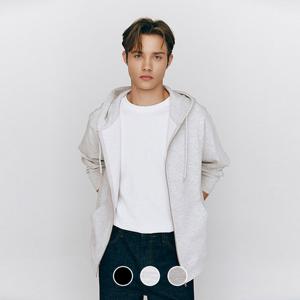 [지오다노]남자 후드집업 기본 무지 후드 집업 맨투맨 025514