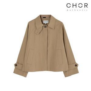 코어 어센틱 26SS 쇼트 트윌 트렌치