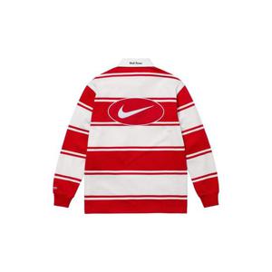 Supreme슈프림 x 나이키 스트라이프 럭비 레드   25SS HF9641-657