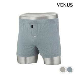 [비너스][출고가 34000원]모달 폴리 사선 자가드 니트트렁크(SVMP4191N)