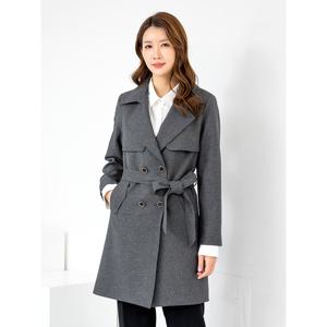 [모슬린]엄마옷 카라 더블 바바리 코트 512FGH161 마담/중년여성